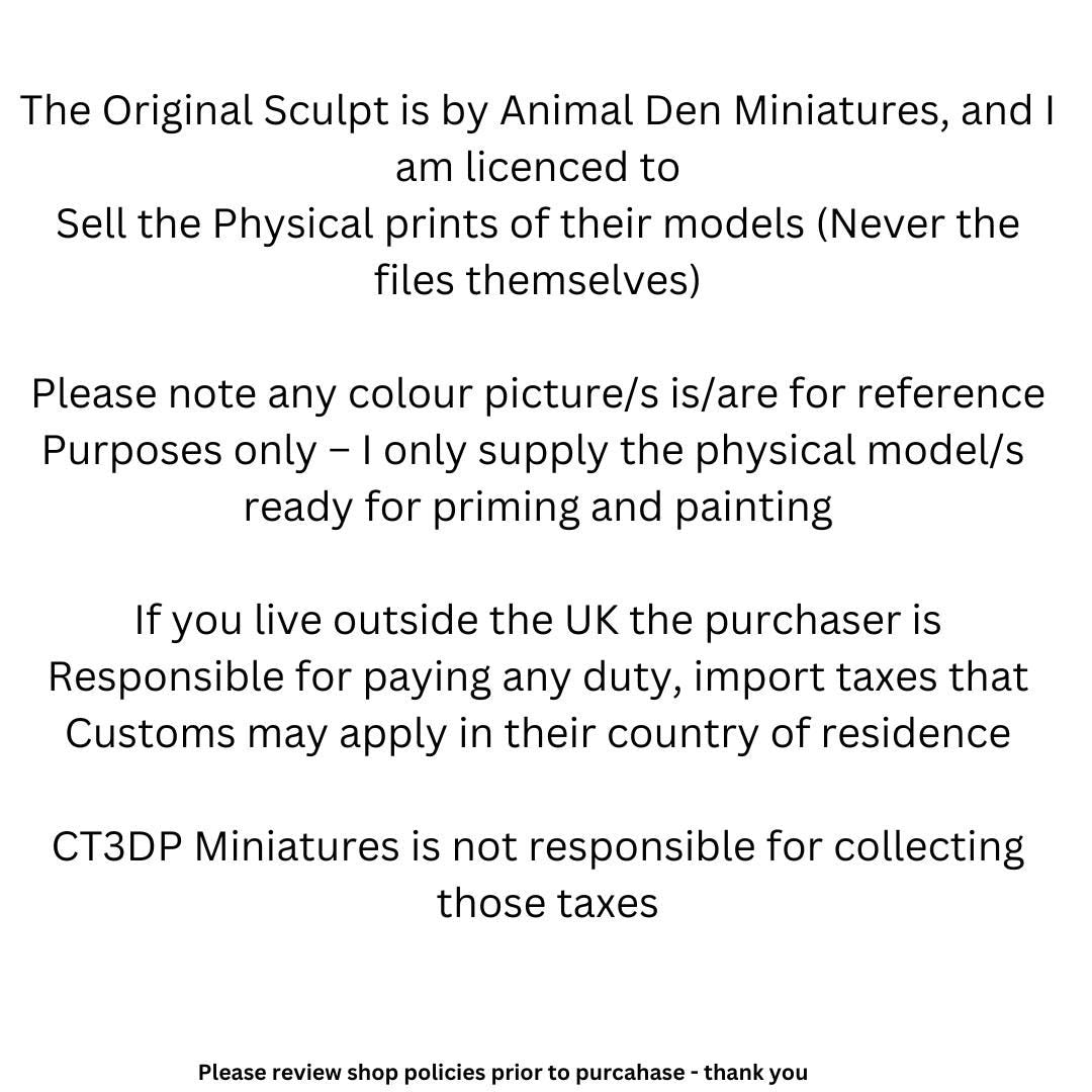 Clouded Leopard Miniature Figurine - Animal Den Collectible