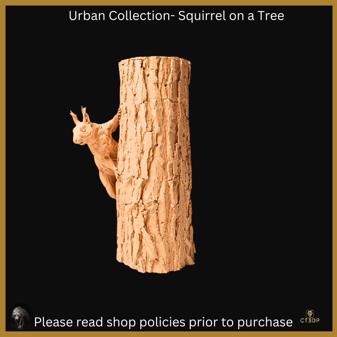 Urban Animal collection: Red Squirrel on a tree - cheeky little fellas