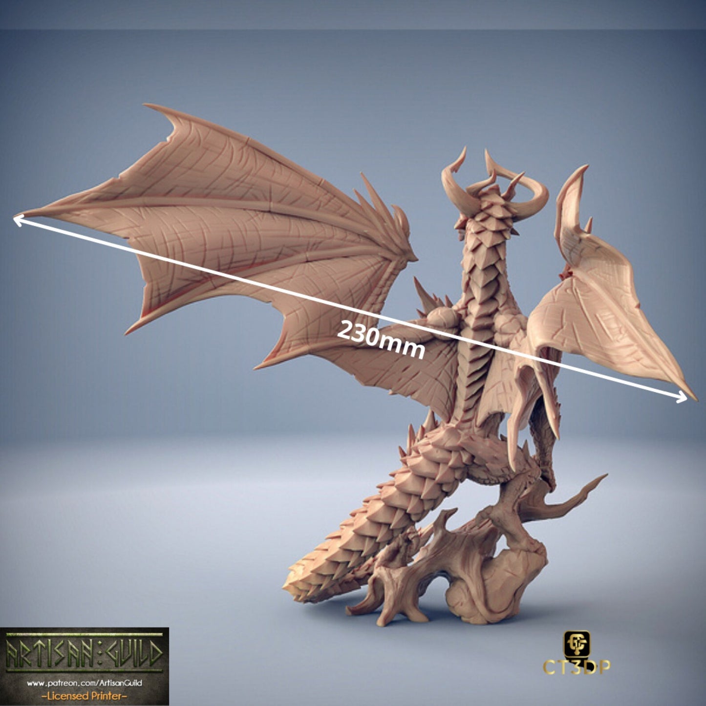 Kromatur the Elder Dragonlord Miniature