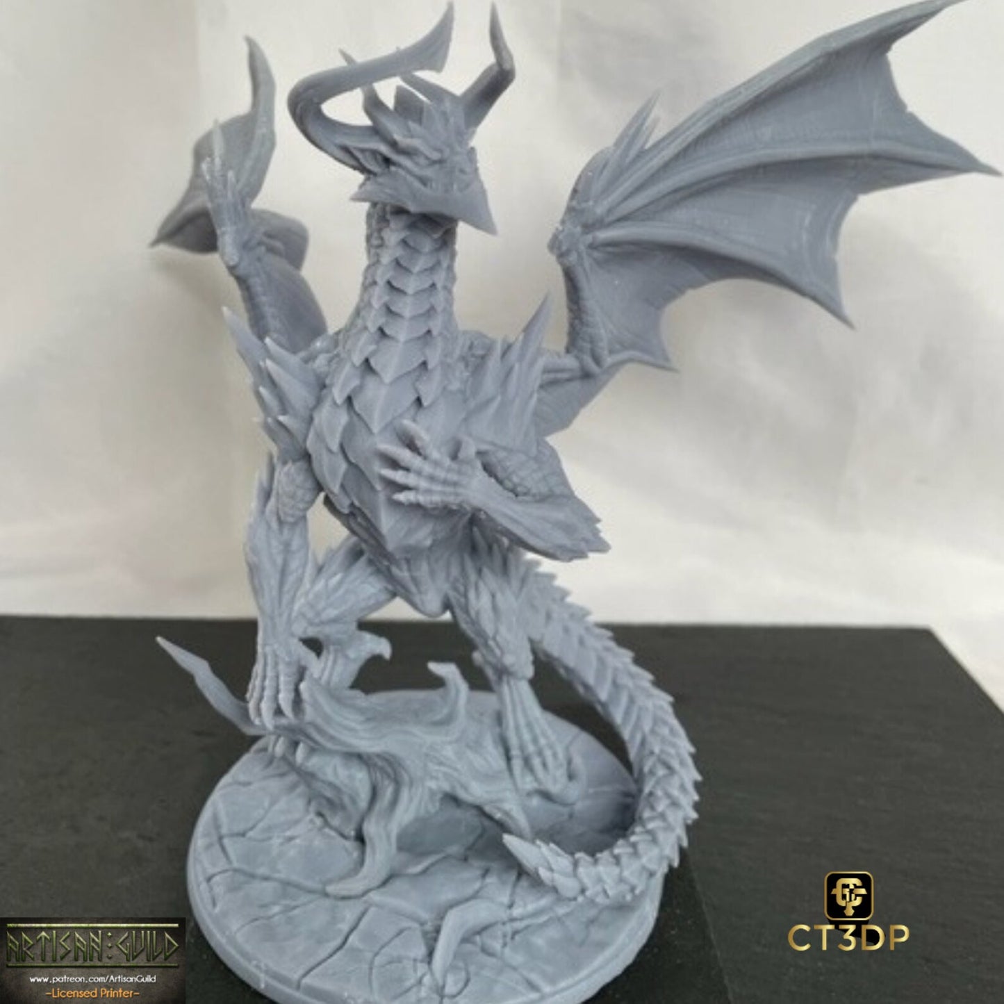 Kromatur the Elder Dragonlord Miniature