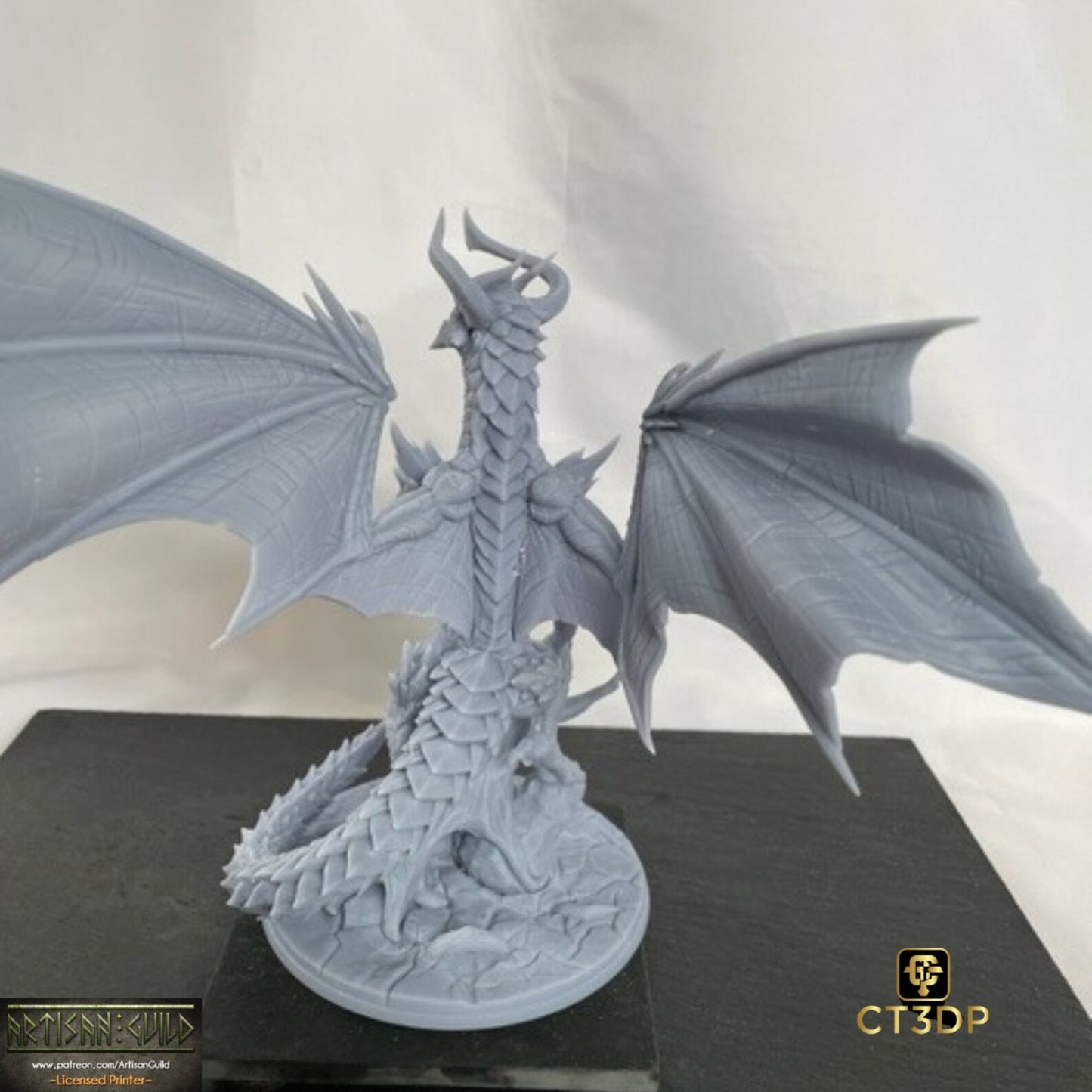 Kromatur the Elder Dragonlord Miniature