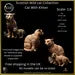 3D Printed Scottish Wildcat Family Miniatures