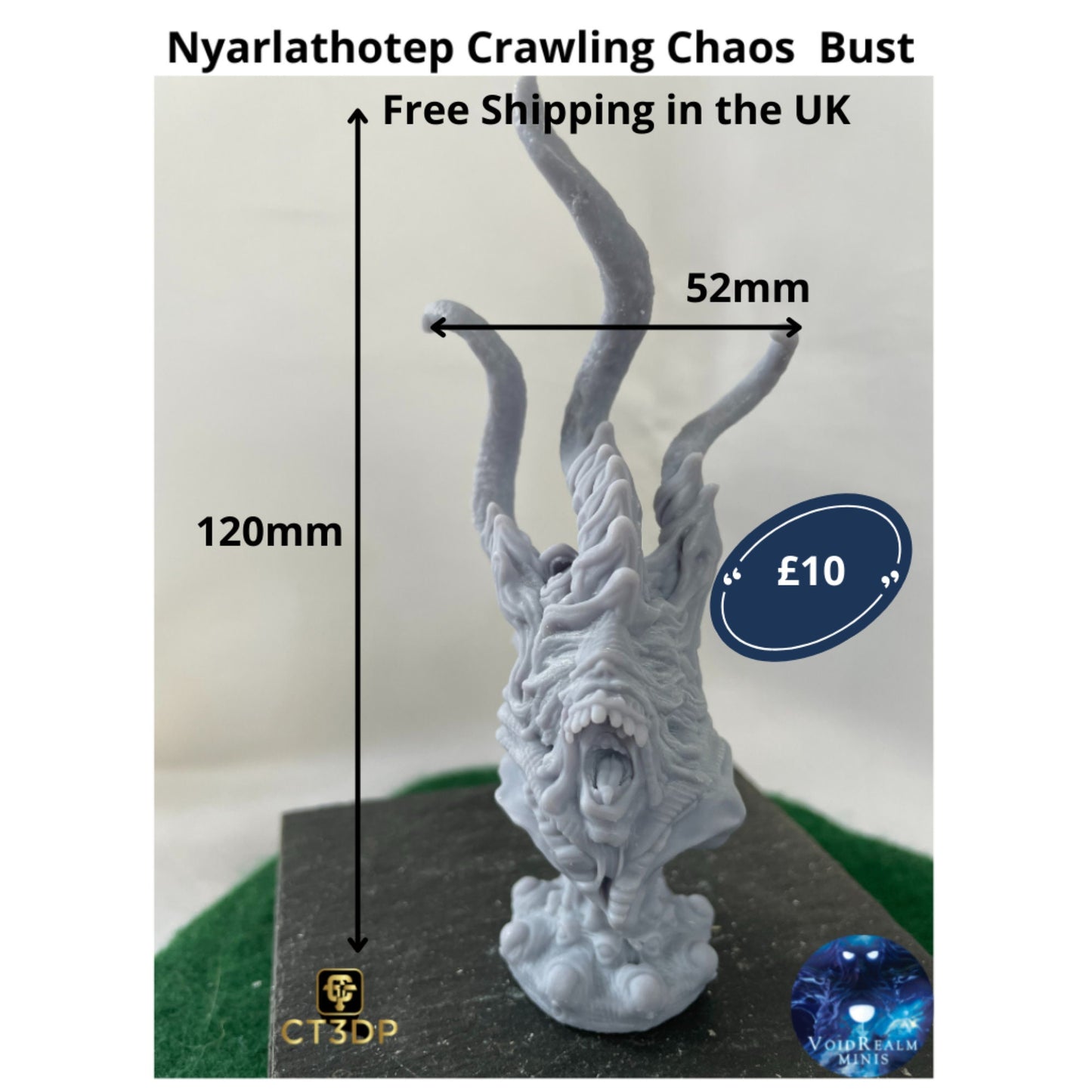 Dreamlands Nyarlathotep Crawling Chaos- TTRPG-DnD-Tabletop- VoidRealm minis