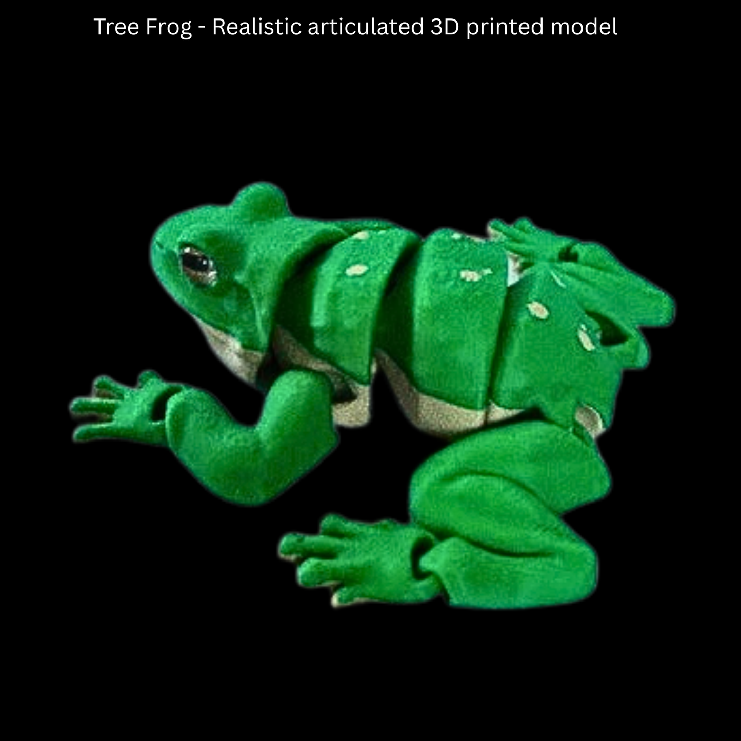 Realistic Filament Tree Frog