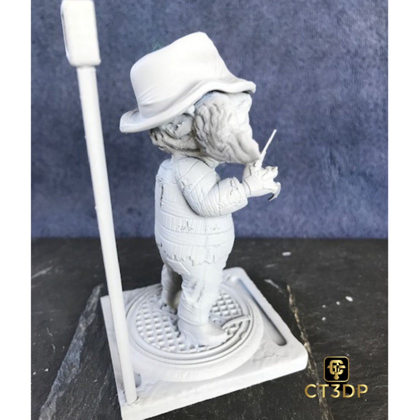 Grogu Freddie Kruger- a great addition to your Halloween collection. Stands 125mm tall. Great detail