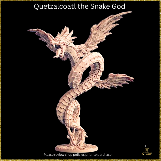 Quetzalcoatl Miniature: - Artisan Guild