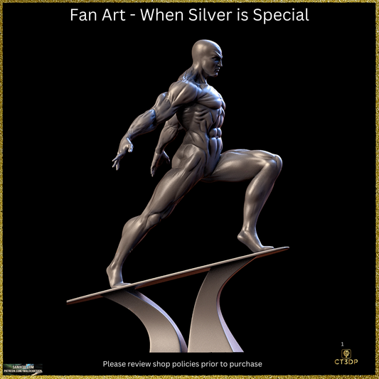 Fan Art Silver Surfer (Norrin Radd)