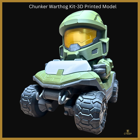 Chunkorer - Warthog Kit with Commander-in-Chief Coloured 3D Printed