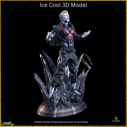 Fan Art Ice Man (Robert Louis "Bobby" Drake)