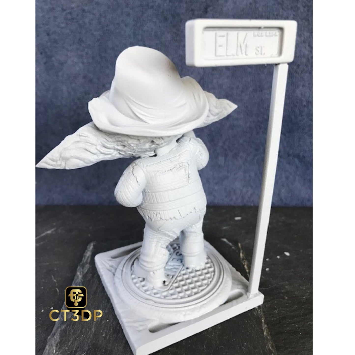 Grogu Freddie Kruger- a great addition to your Halloween collection. Stands 125mm tall. Great detail