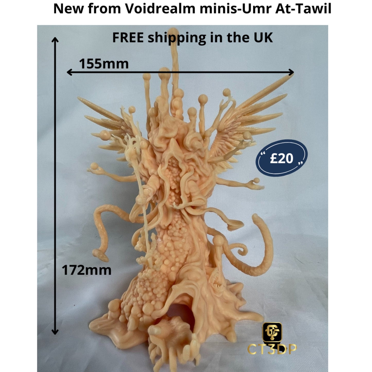 Umr At-Tawil: The Ultimate gate - horror miniature and bizzar monster by Voidrealm Minis