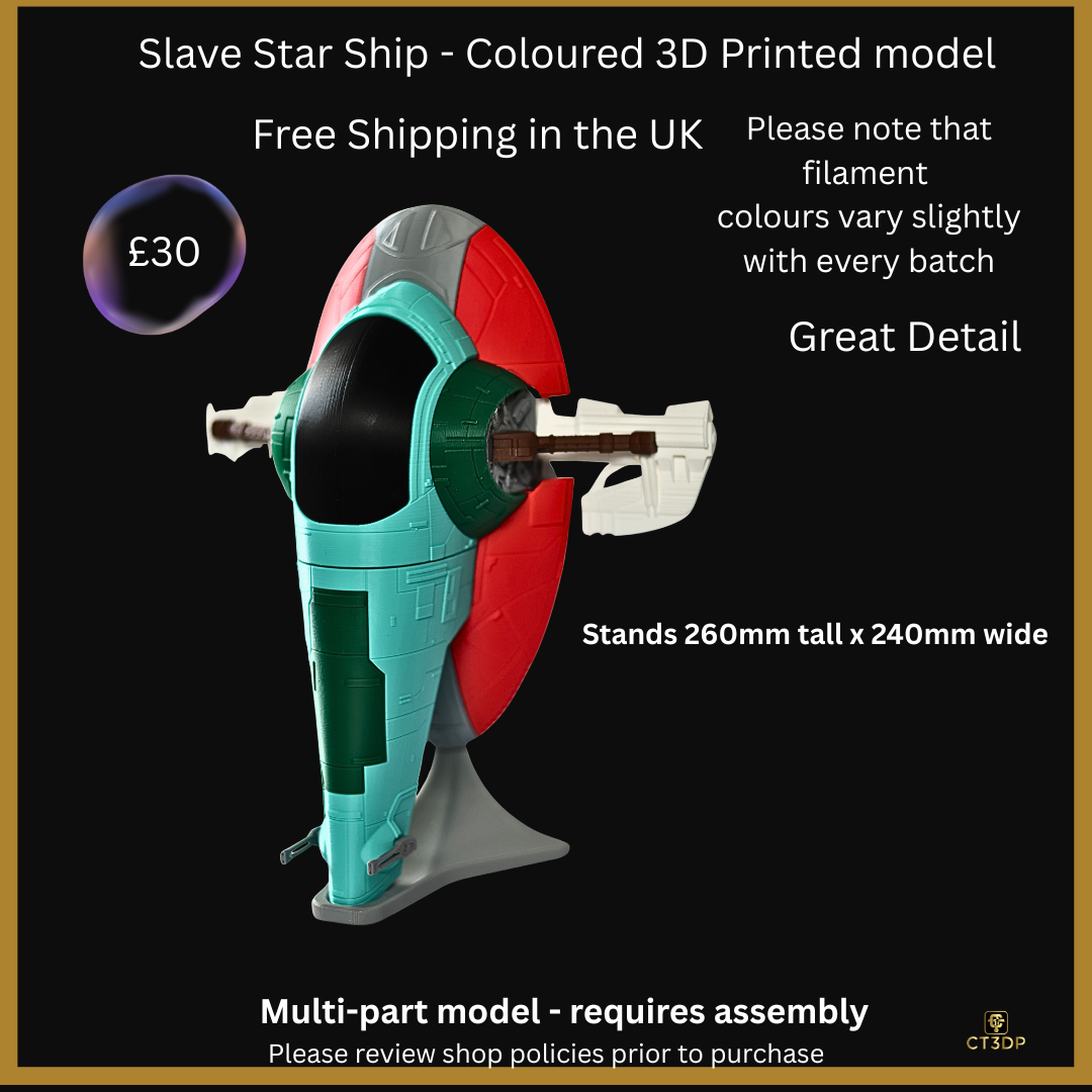 Slave Star Ship From Star Wars