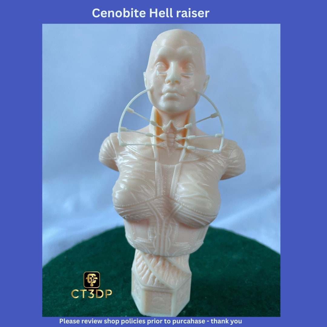 Cenobite hellraiser by Hex3D- great model to paint in time for Halloween:-)