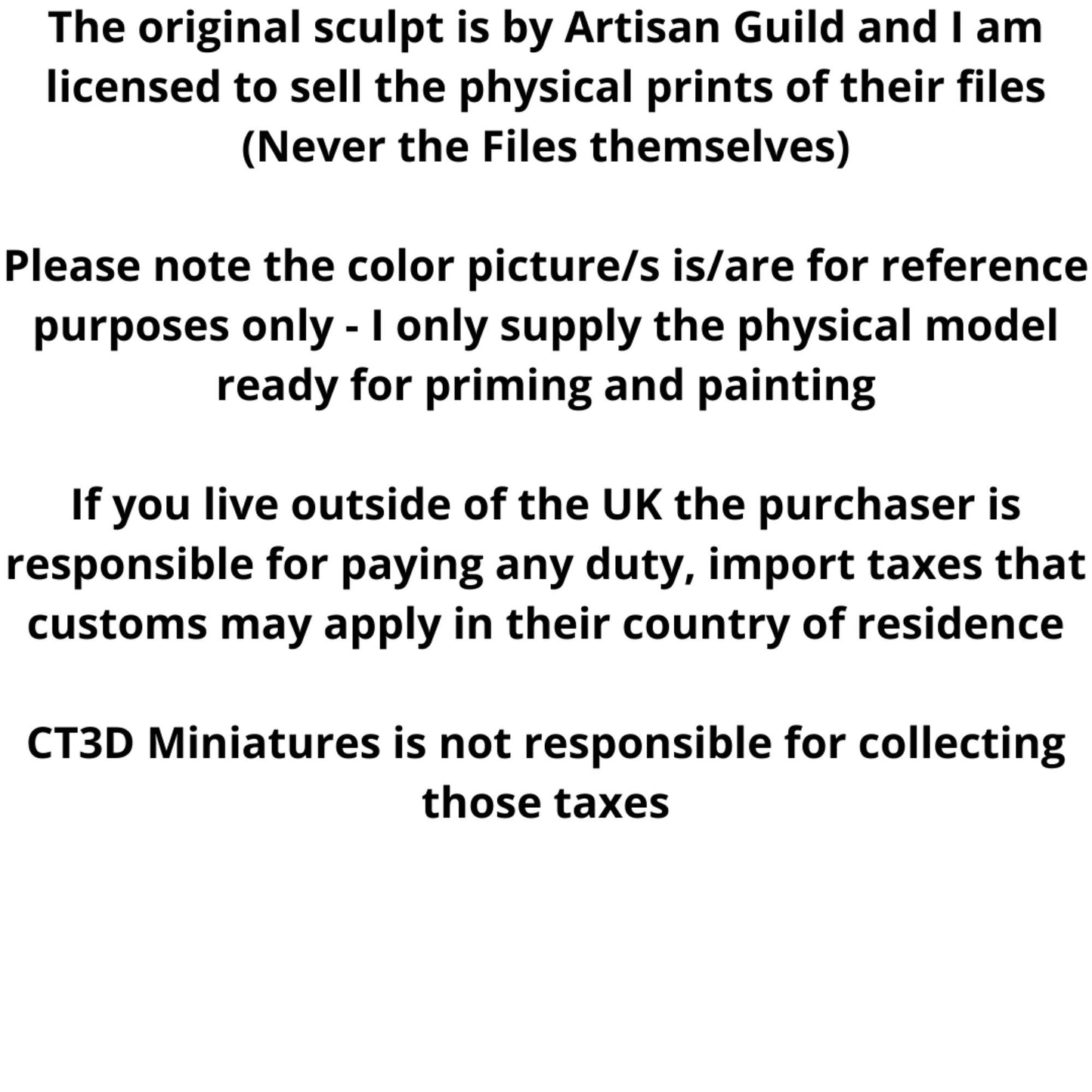 Epic Boss Frostheart Tyrannax with King Tashok by Artisan Guild