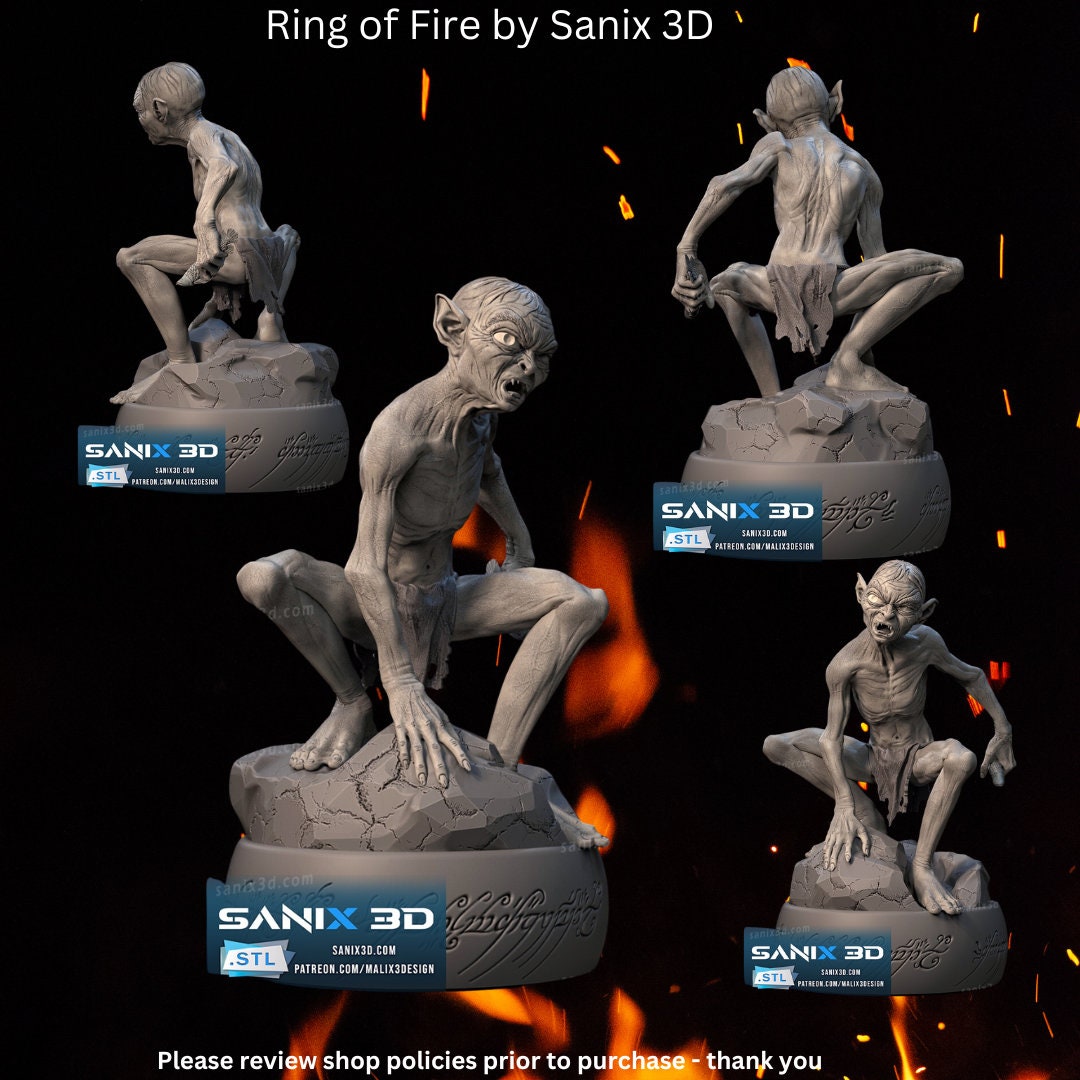 Fan Art - Rings of Power Resin Miniature Model