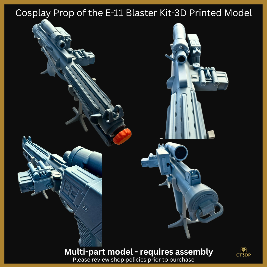 Cosplay prop of the E11 Blaster