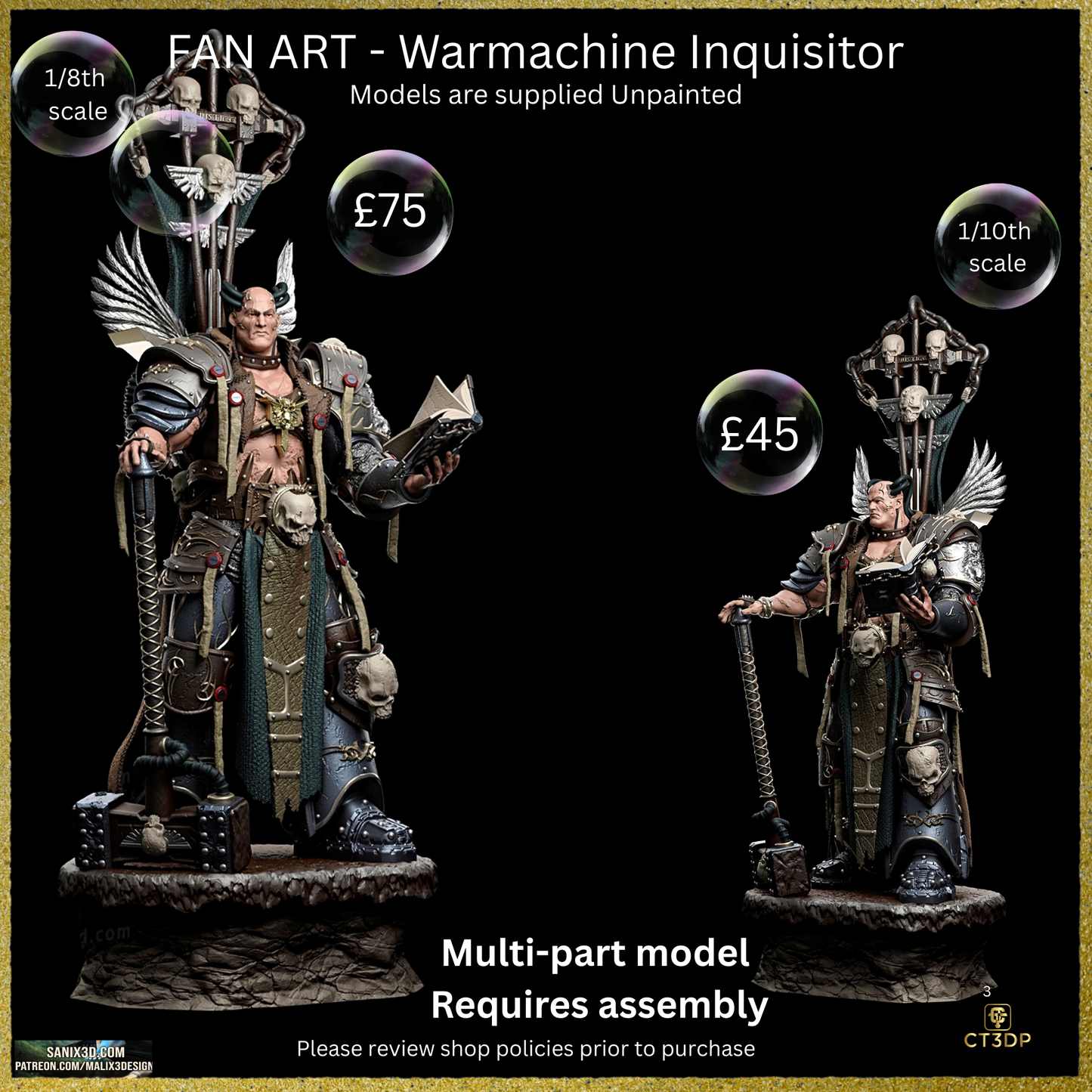 Fan Art Warmachine Inquisitor