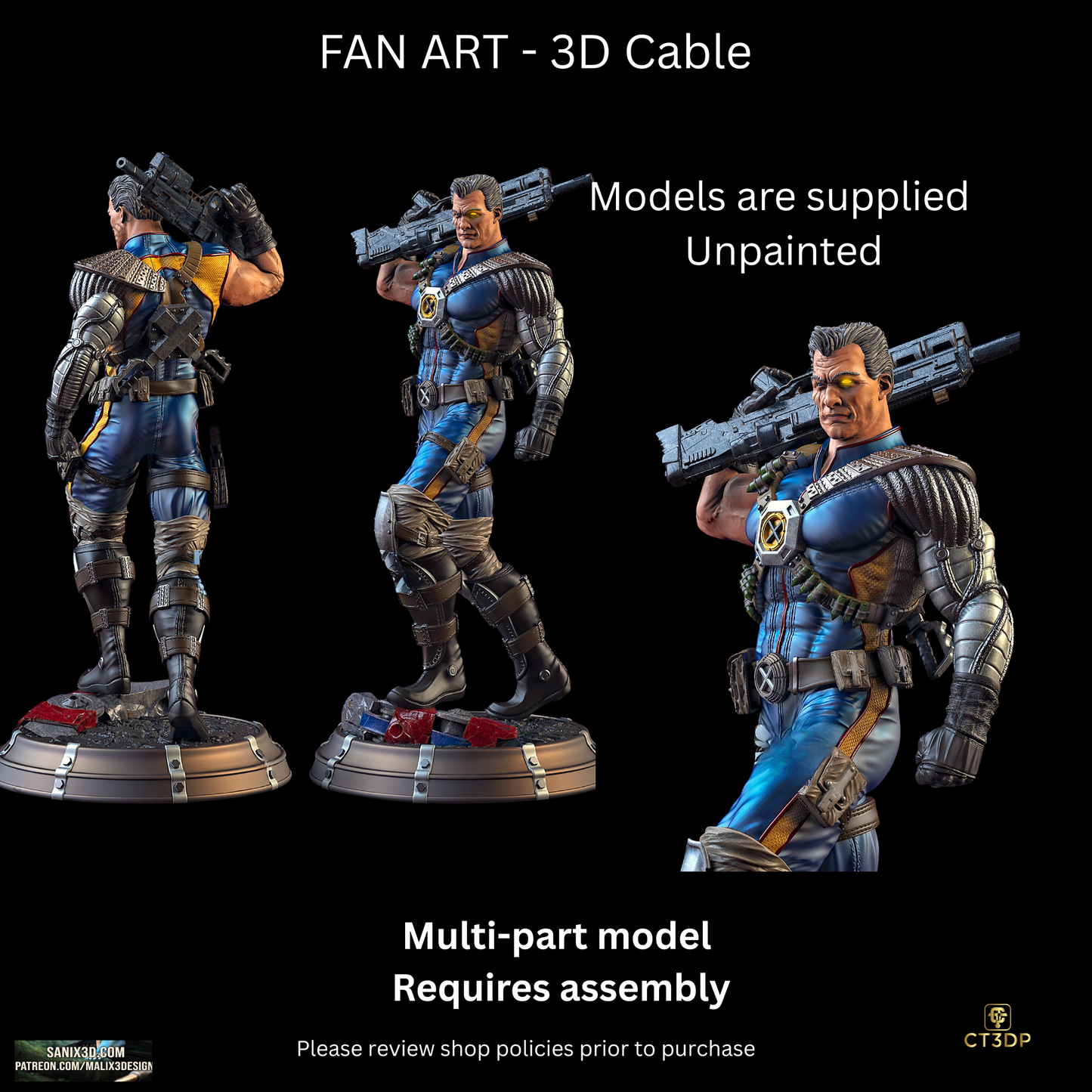 Fan Art Cable (Nathan Christopher Charles Summers)