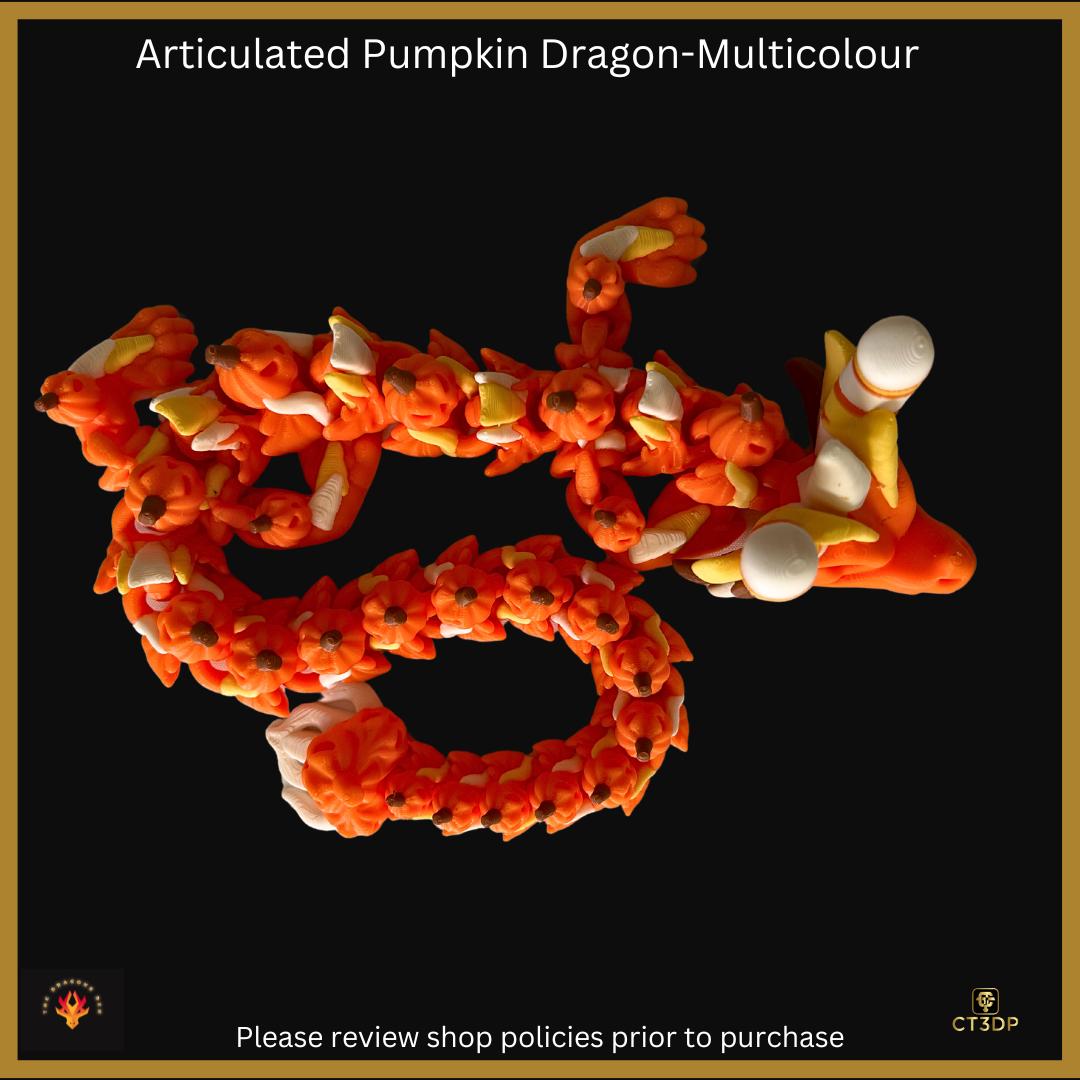 Articulated Pukin Dragon 480mm - Halloween