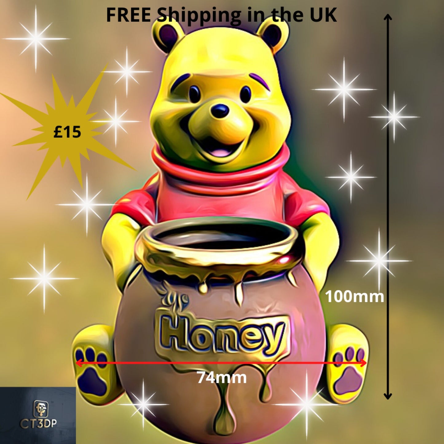 Brand New in store- Winnie The Pooh. Remember Christopher Robin? Well here's his biggest buddy