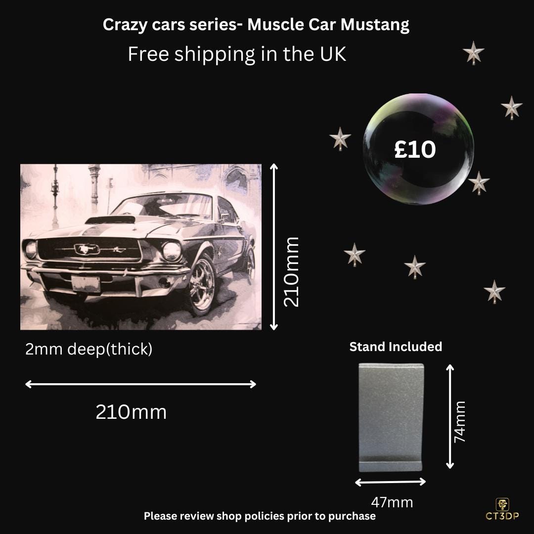 Crazy Cars- Muscle Car Mustang