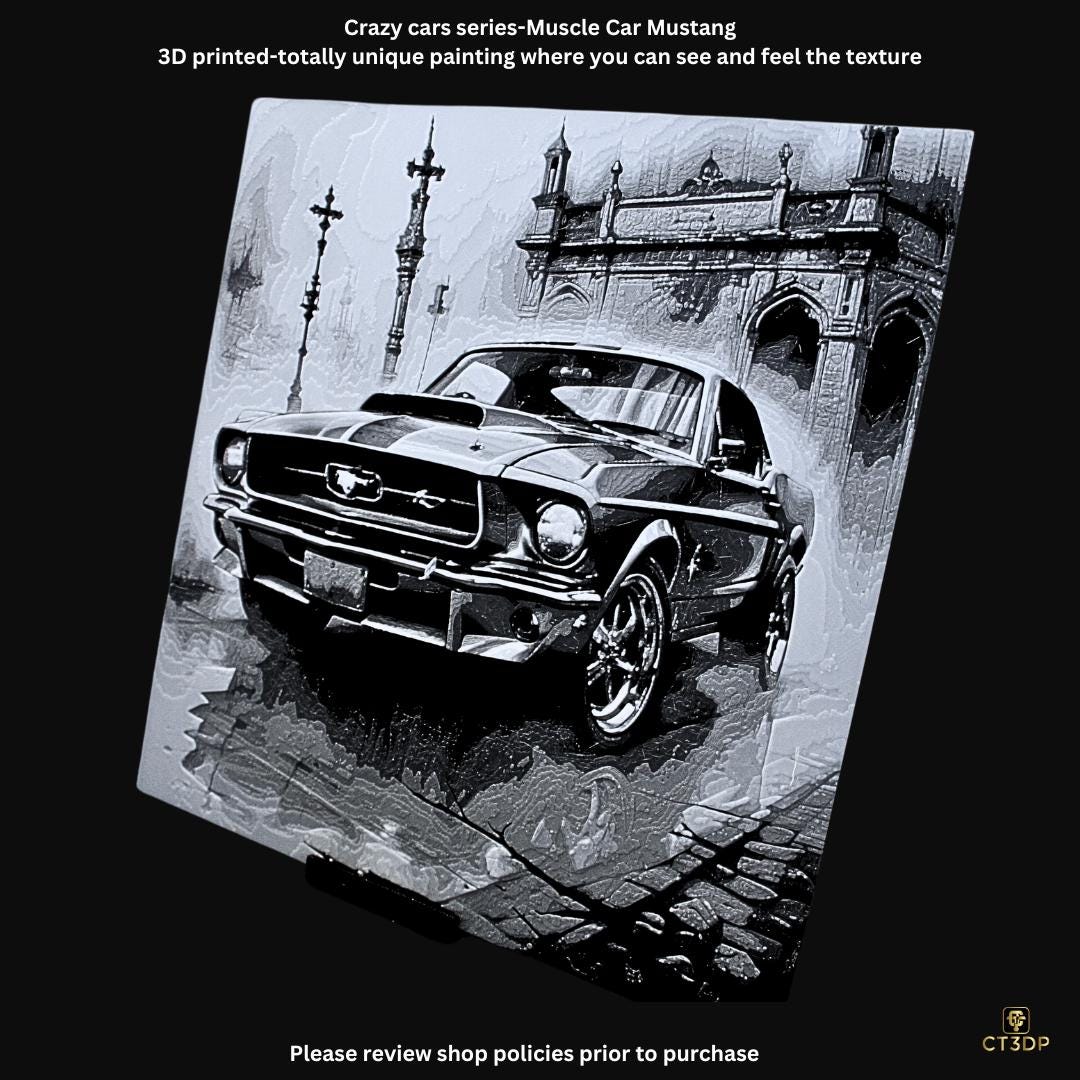 Crazy Cars- Muscle Car Mustang