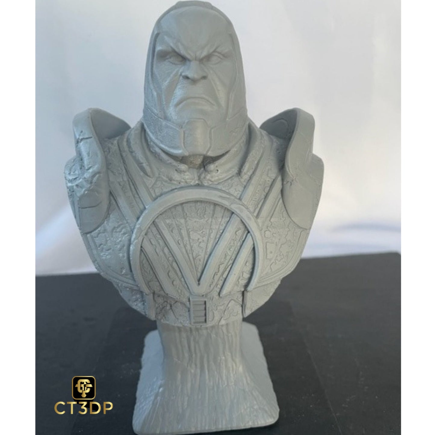 Darkseid Bust with Stand by HEX3D