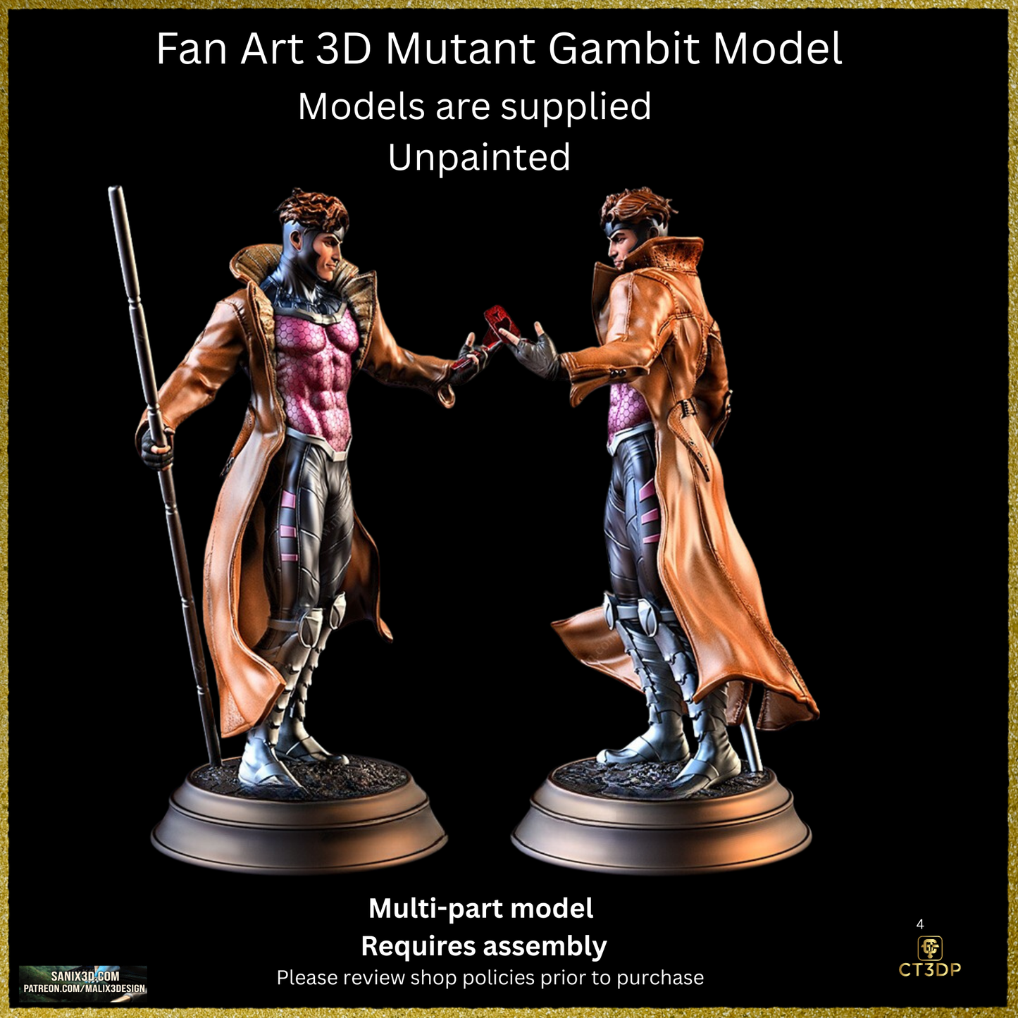 Fan Art Gambit (Remy LeBeau)