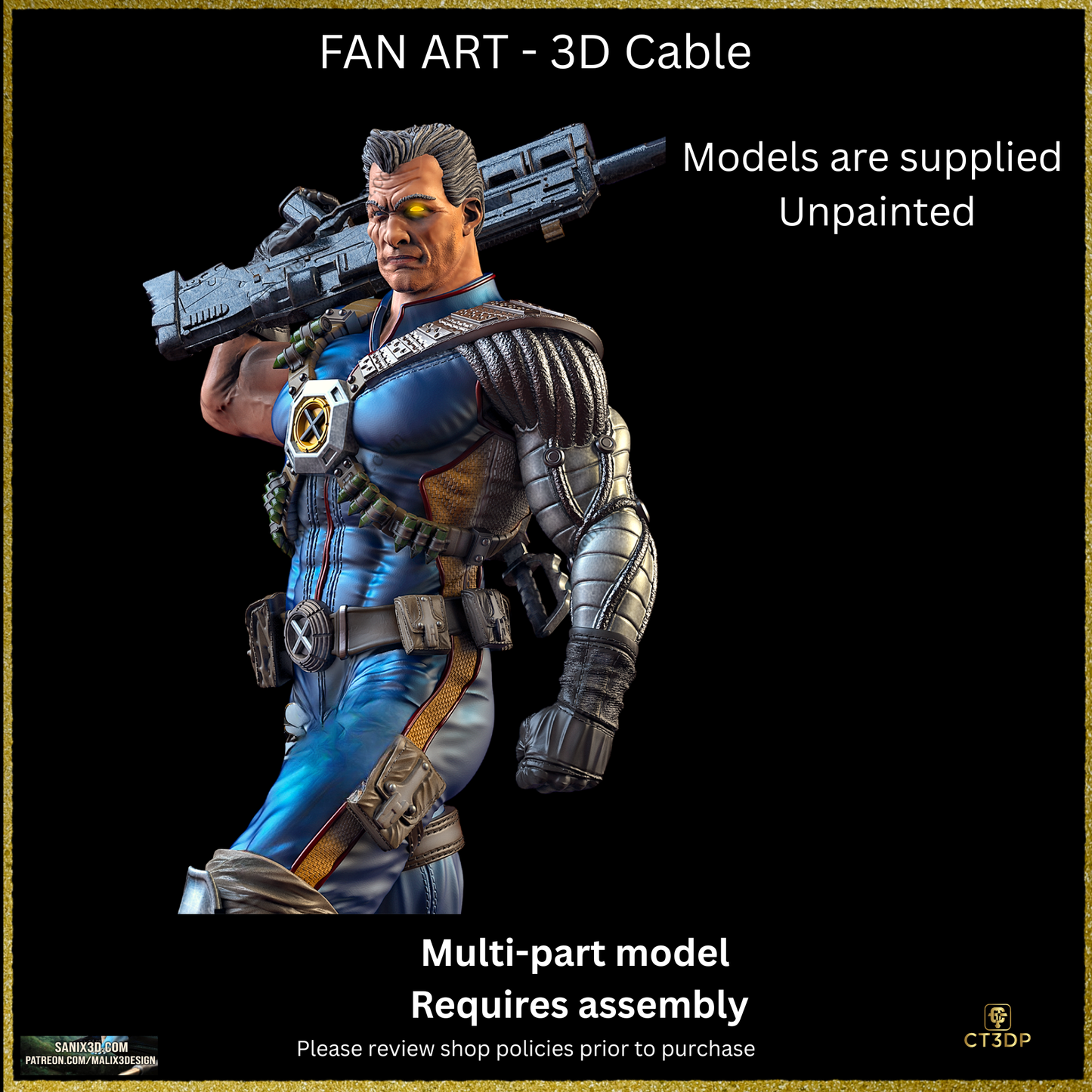 Fan Art Cable (Nathan Christopher Charles Summers)