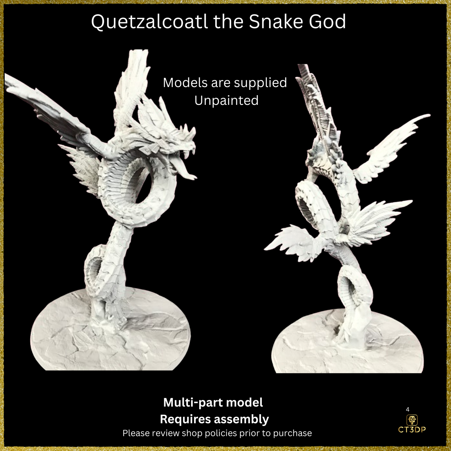 Quetzalcoatl Miniature: - Artisan Guild