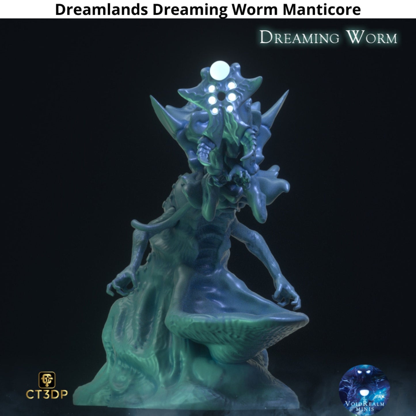 Dreamlands Dreaming Worm by Voidrealm Minis