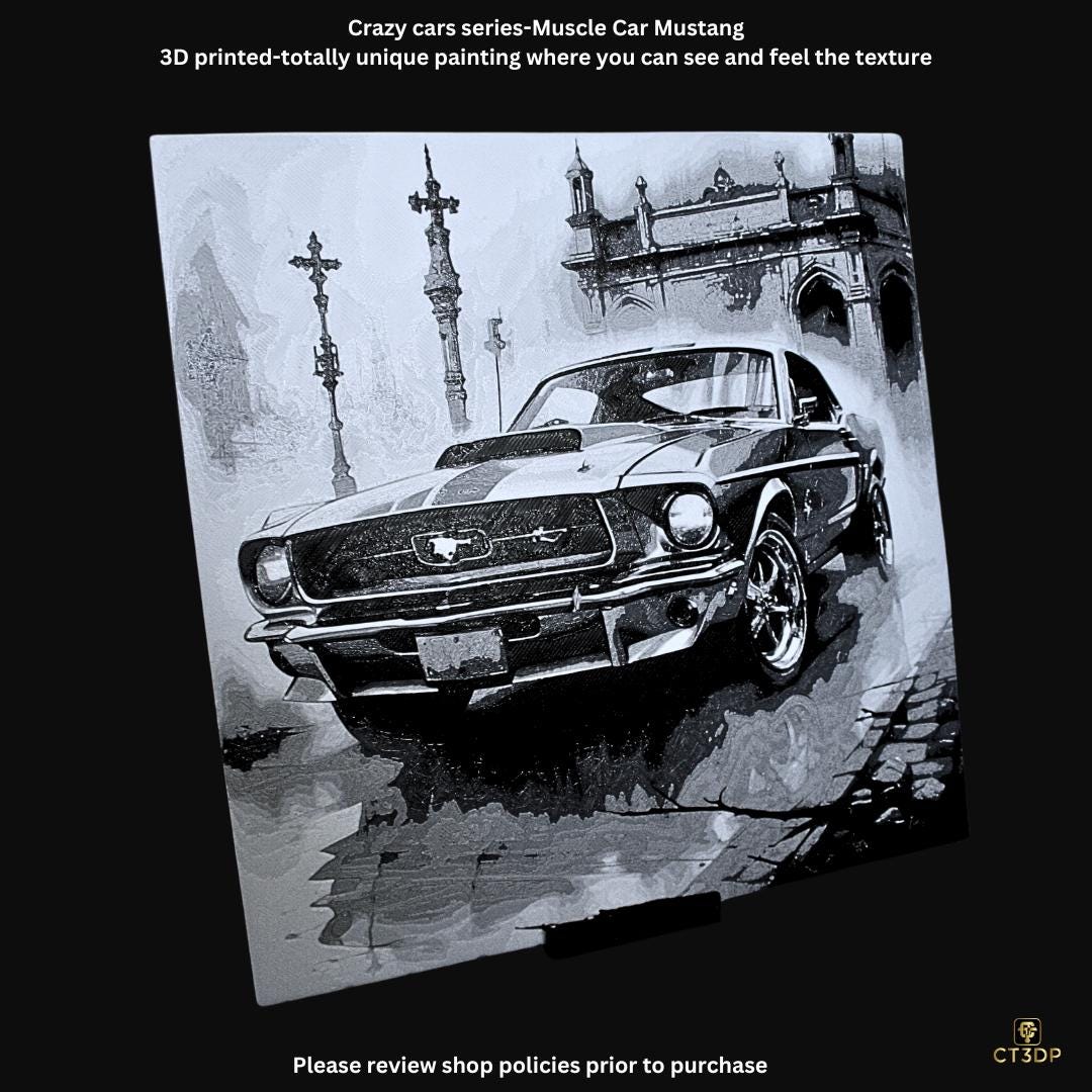 Crazy Cars- Muscle Car Mustang