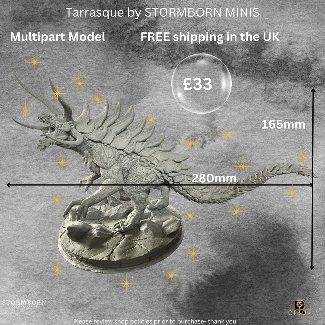 Gargantuan Tarrasque by Stormborn Minis