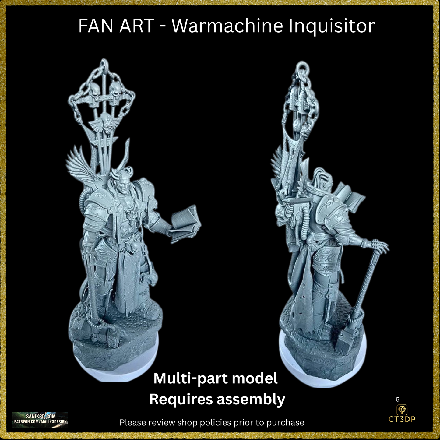 Fan Art Warmachine Inquisitor