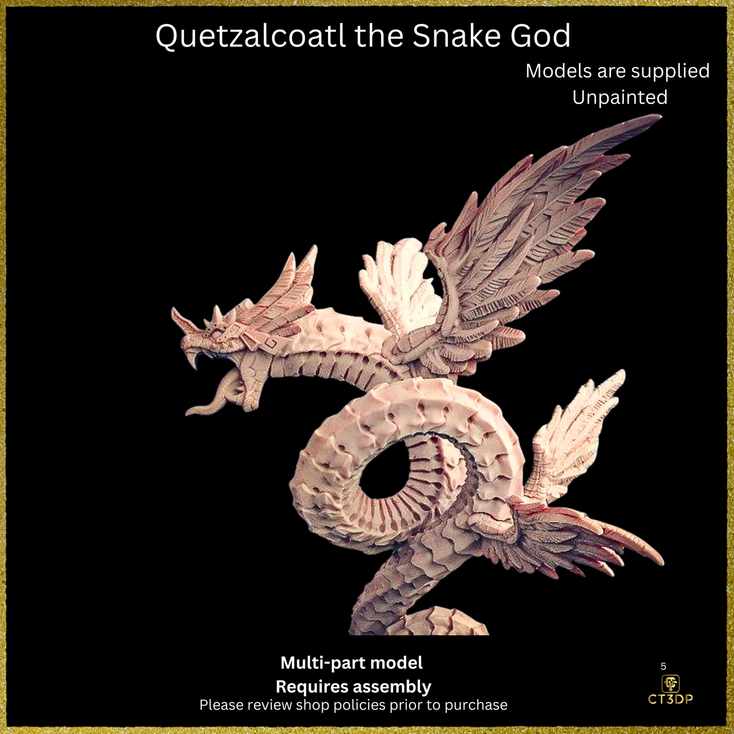 Quetzalcoatl Miniature: - Artisan Guild