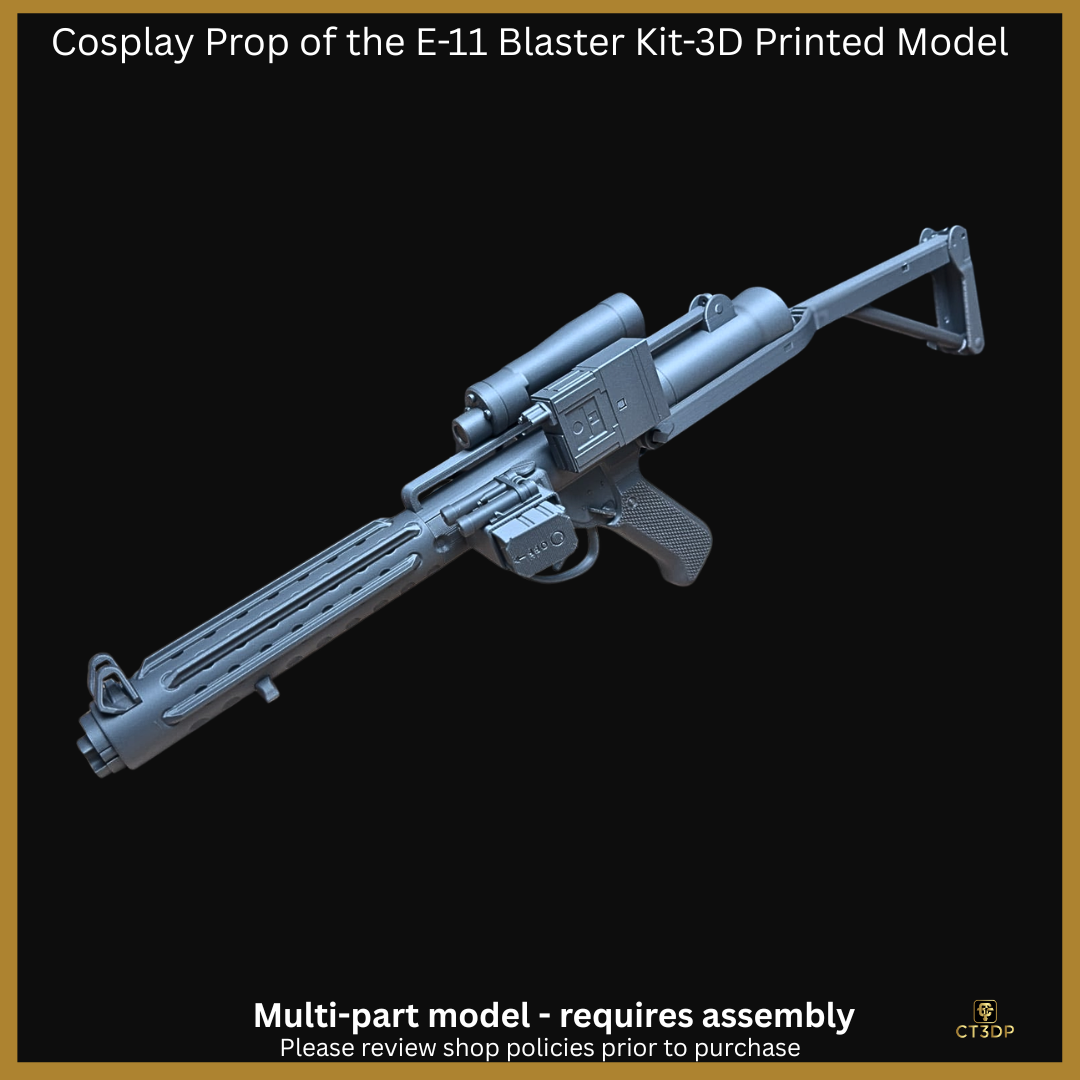 Cosplay prop of the E11 Blaster
