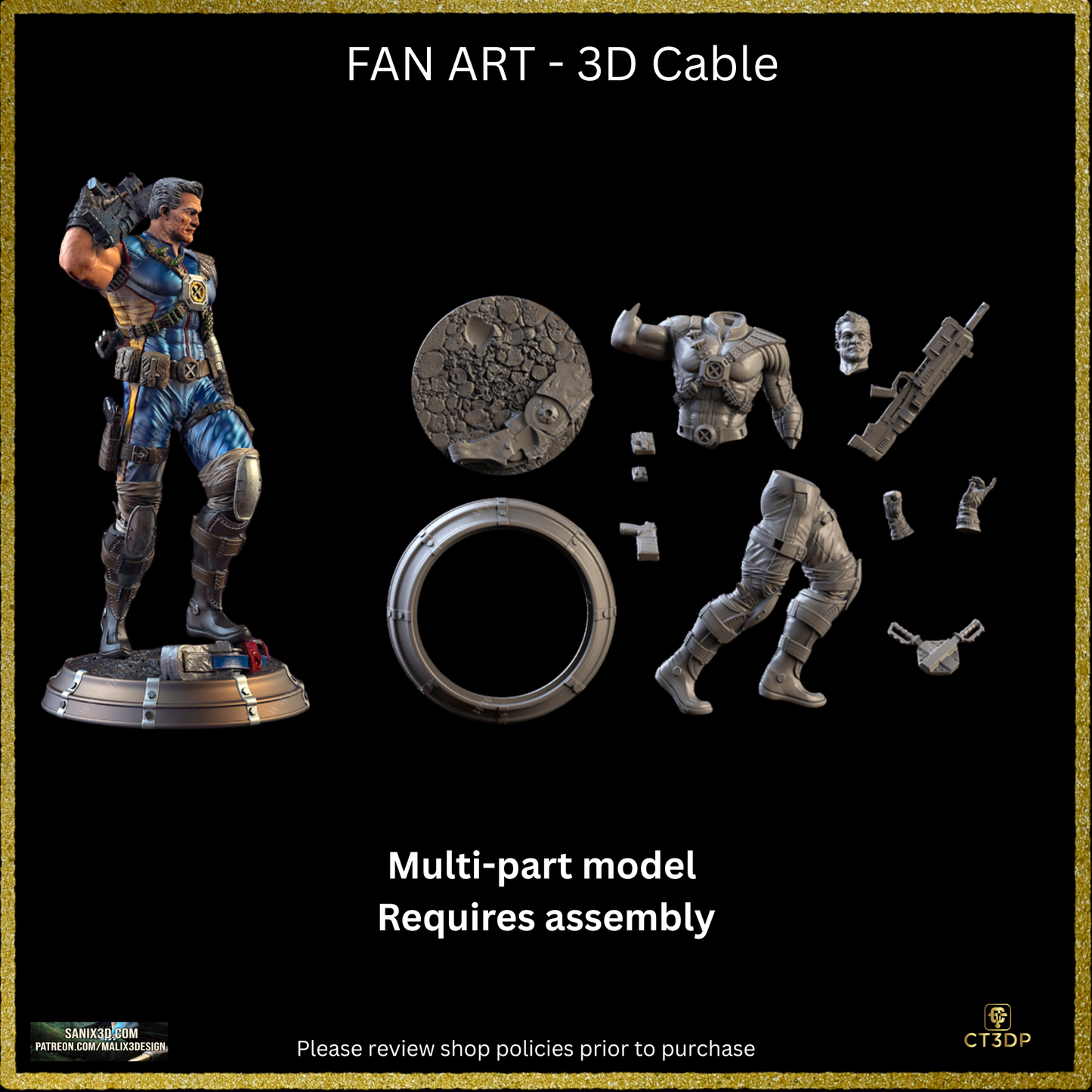 Fan Art Cable (Nathan Christopher Charles Summers)