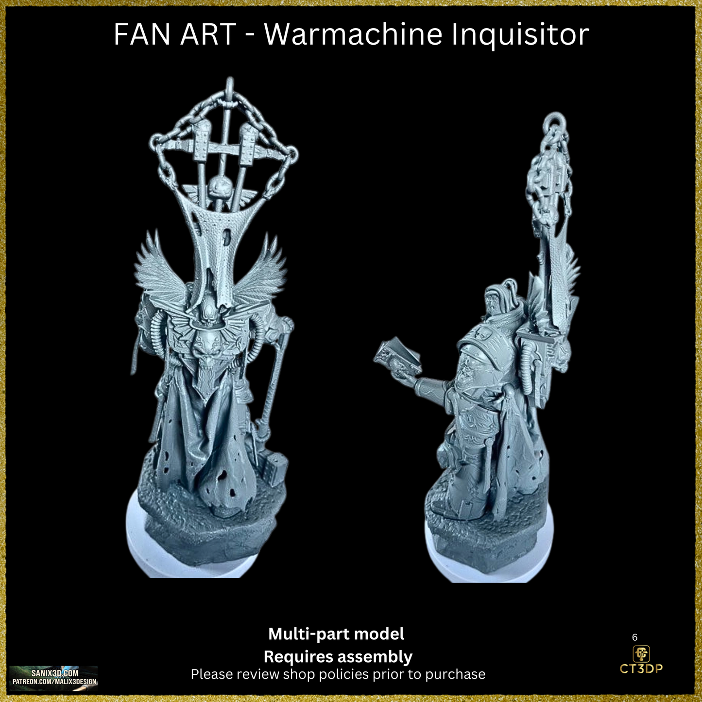 Fan Art Warmachine Inquisitor
