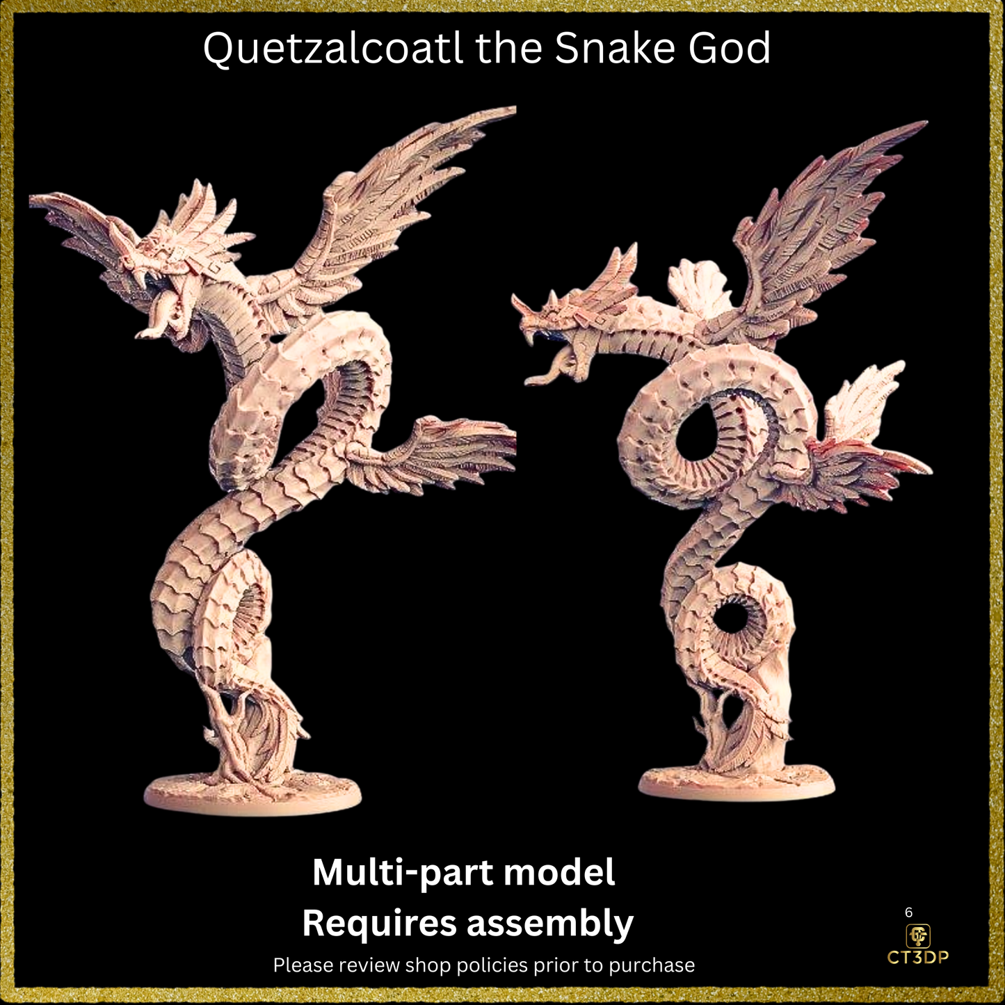 Quetzalcoatl Miniature: - Artisan Guild