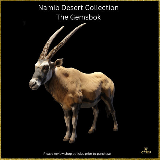 Namib Desert Collection - The Mighty Gemsbok- Wild antelope-Africa- African plains