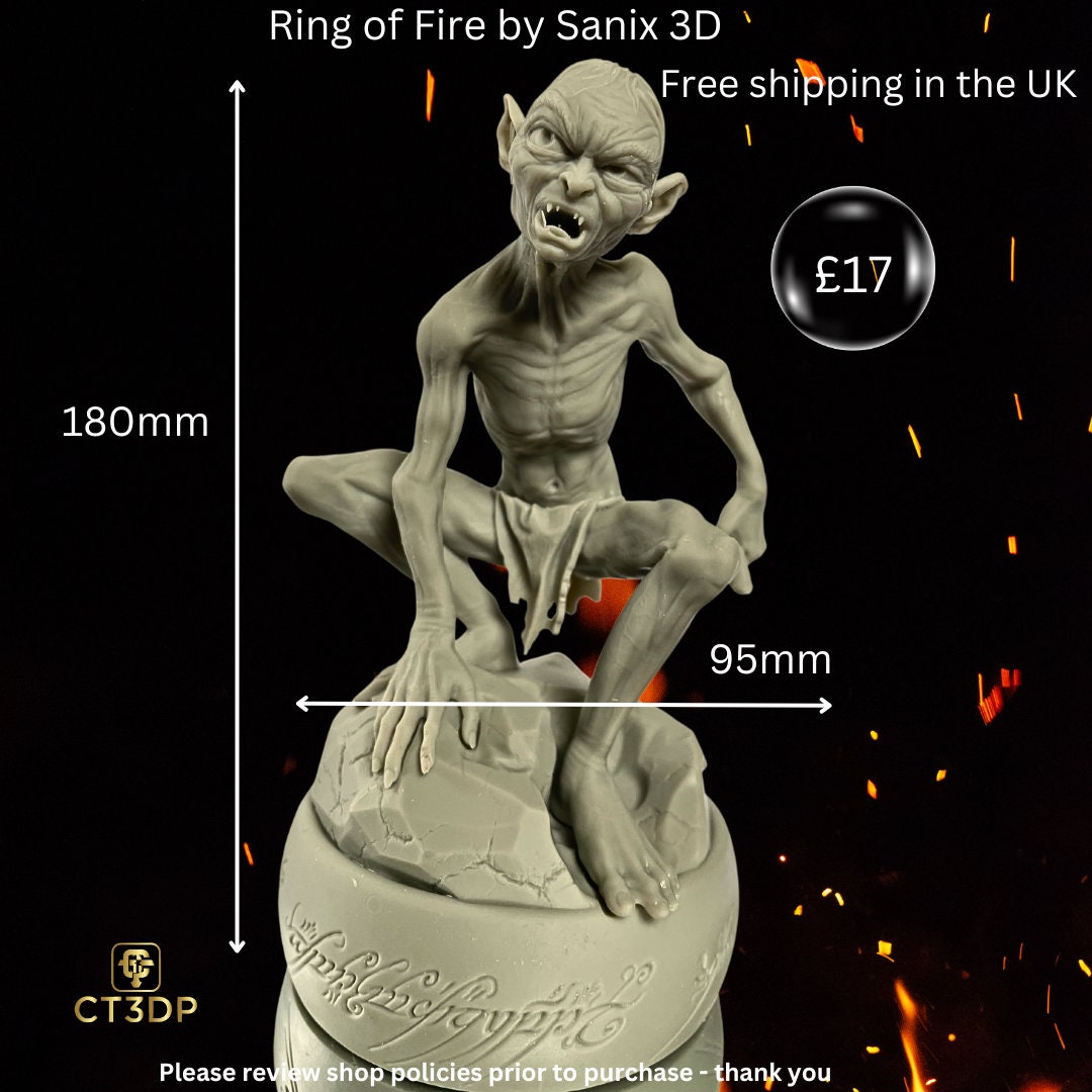 Fan Art - Rings of Power Resin Miniature Model