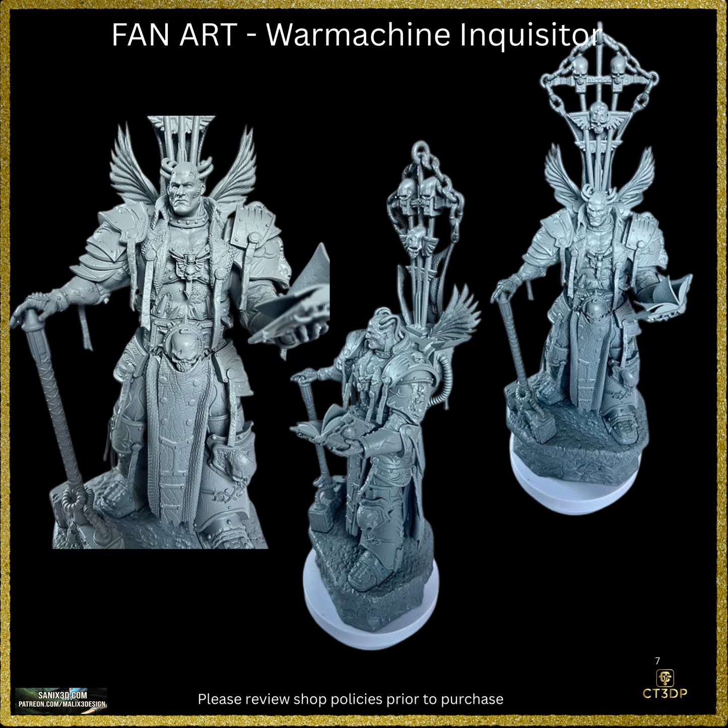 Fan Art Warmachine Inquisitor