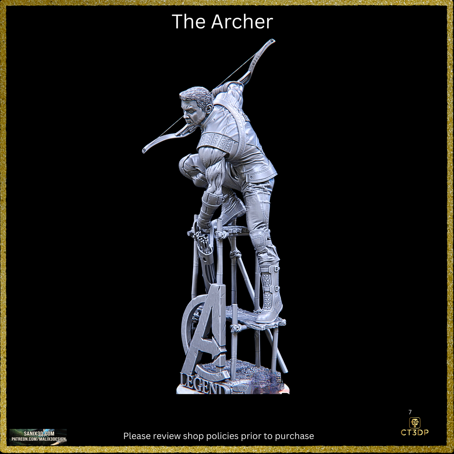 Fan Art The Archer Hawkeye (Clint Barton)