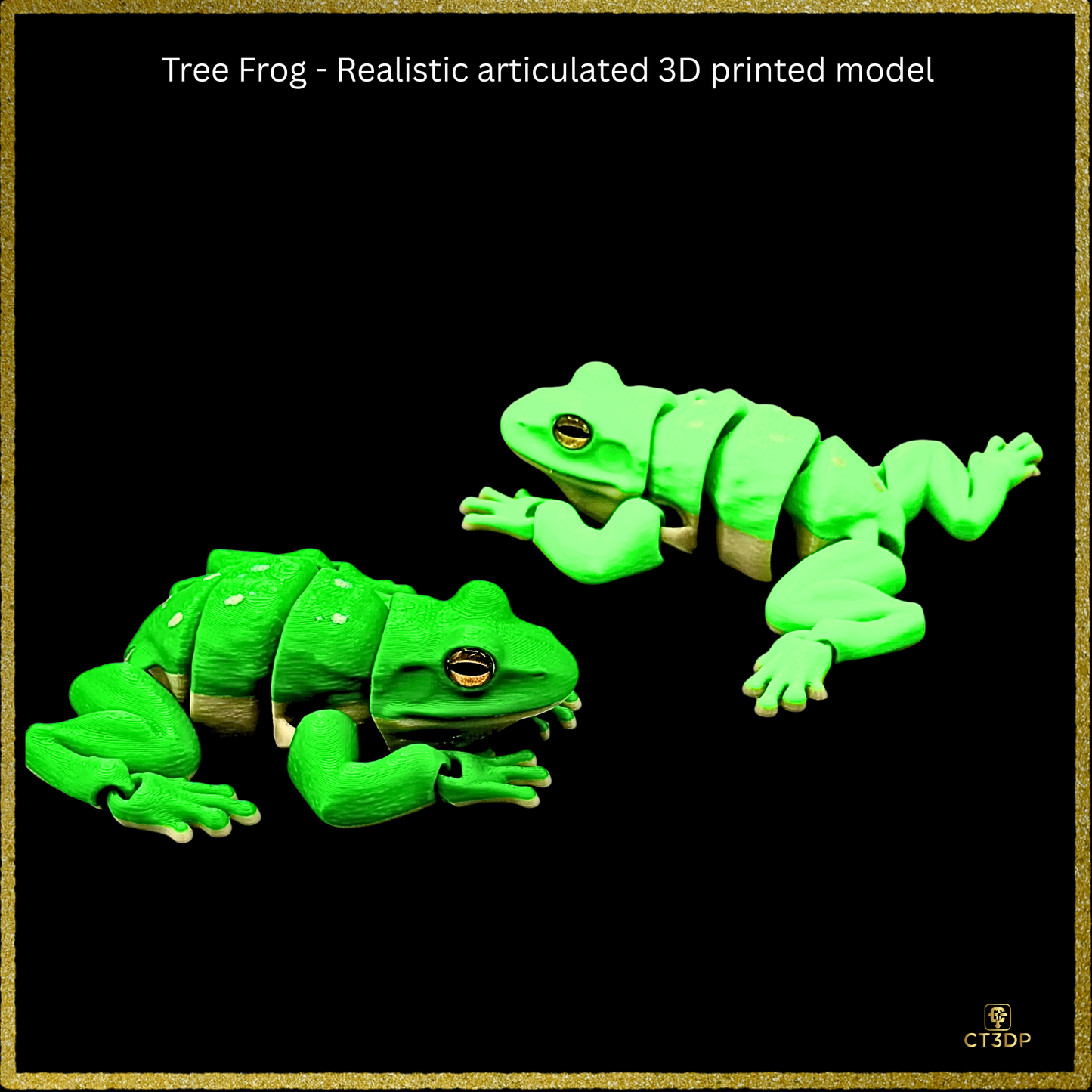 Realistic Filament Tree Frog