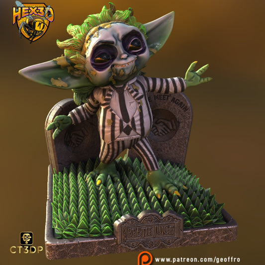 Grogu Bettlejuice has arrived