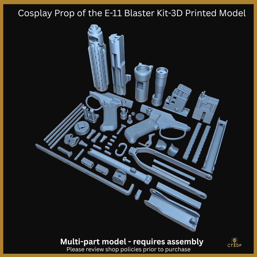 Cosplay prop of the E11 Blaster