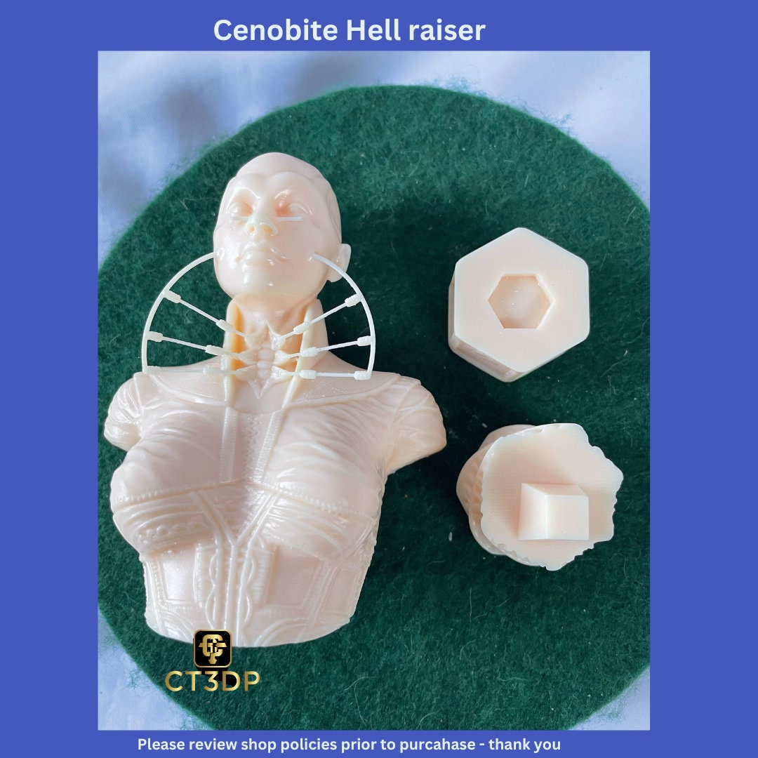 Cenobite hellraiser by Hex3D- great model to paint in time for Halloween:-)
