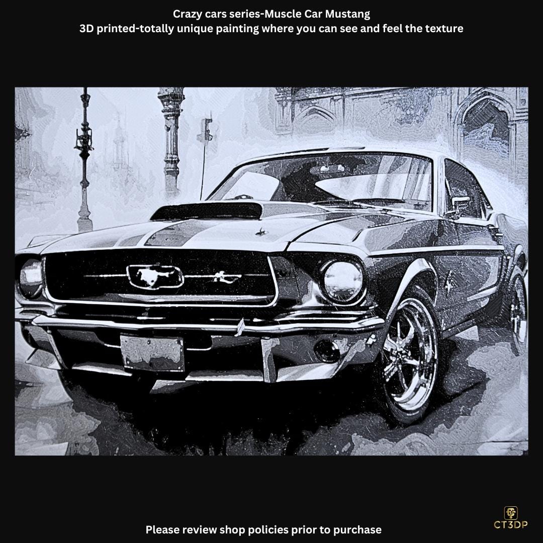 Crazy Cars- Muscle Car Mustang