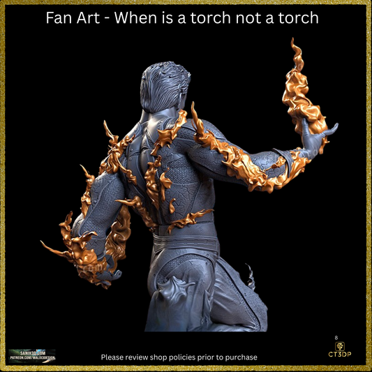 Fan Art Human Torch (Johnny Storm)