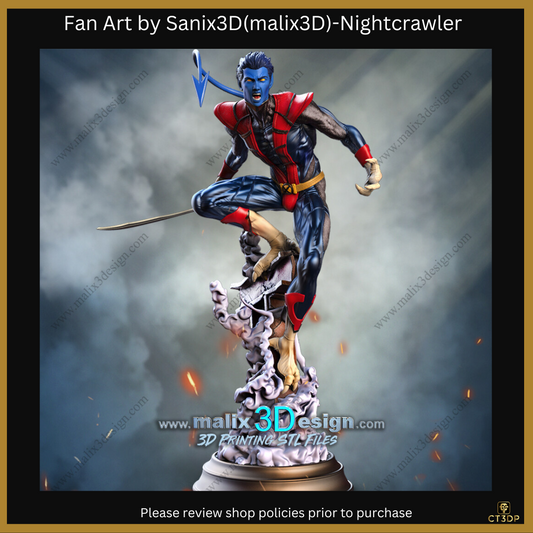 Fan Art Nightcrawler (Kurt Wagner)